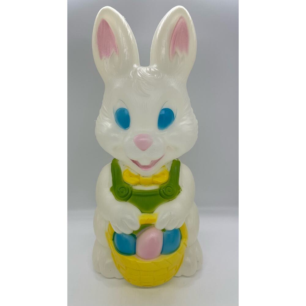Vintage General Foam Plastics Easter Bunny Blow Mold  Norfolk VA 1980’s